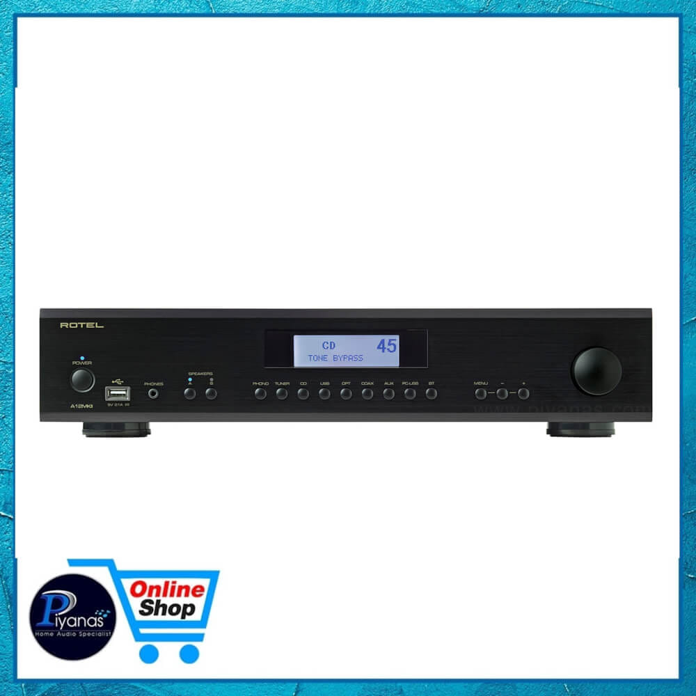 อินทิเกรตแอมป์ ROTEL : A-12 MKII (BLACK)_1
